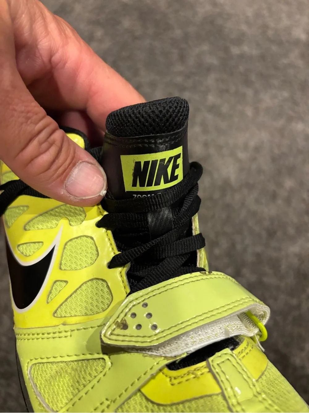 Nike size bright